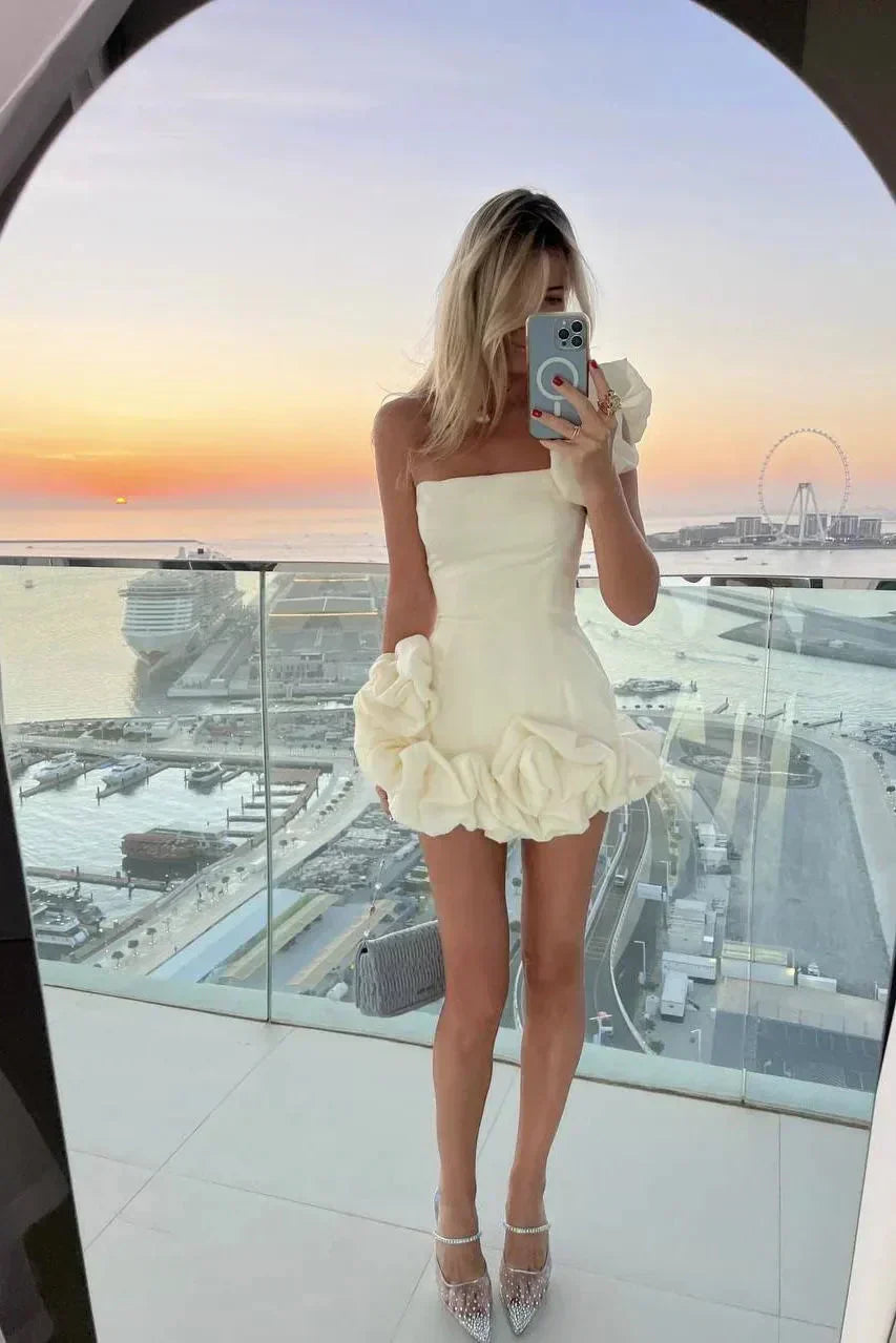 Robe mi-longue sans manches Alina