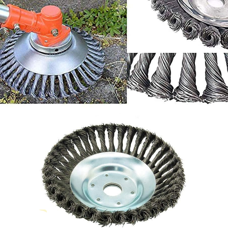 Débroussailleuse rotative en fil métallique