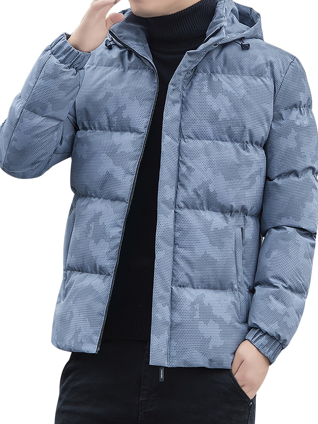 Nick | Veste matelassée à capuche avec poches
