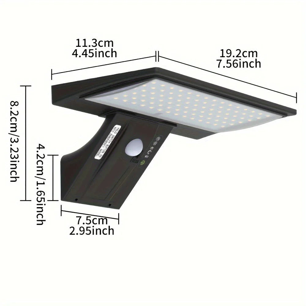 LumiGuard Applique Solaire avec Détecteur de Mouvement