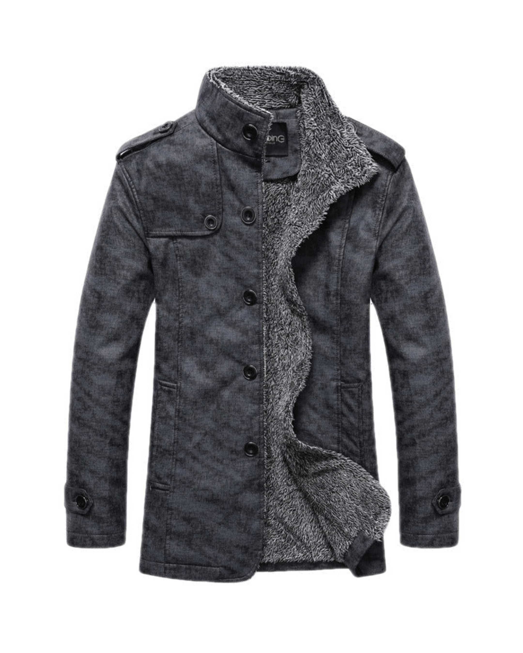 Veste en cuir synthétique pour homme William Winter
