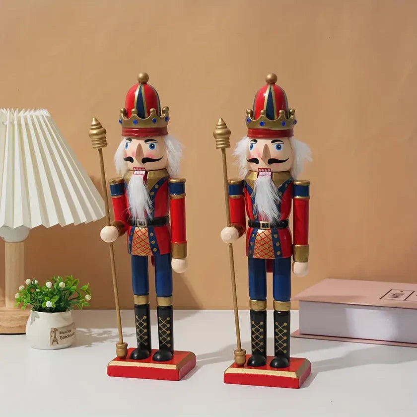 FestiveGuard – Décoration traditionnelle en forme de casse-noisette
