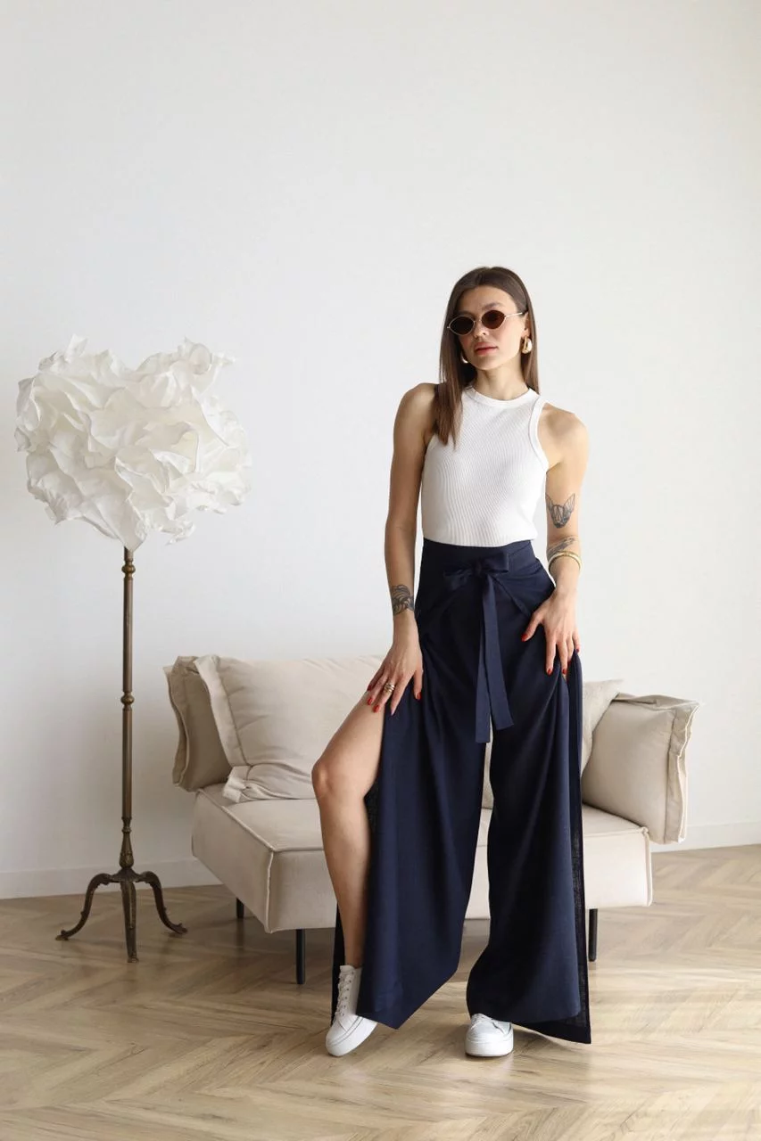 Lucia - pantalon large