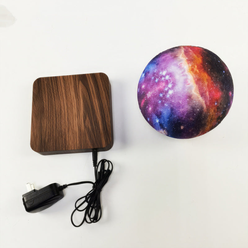Lampe GlowSphere Orbit – Lumière 3D de lune en lévitation magnétique