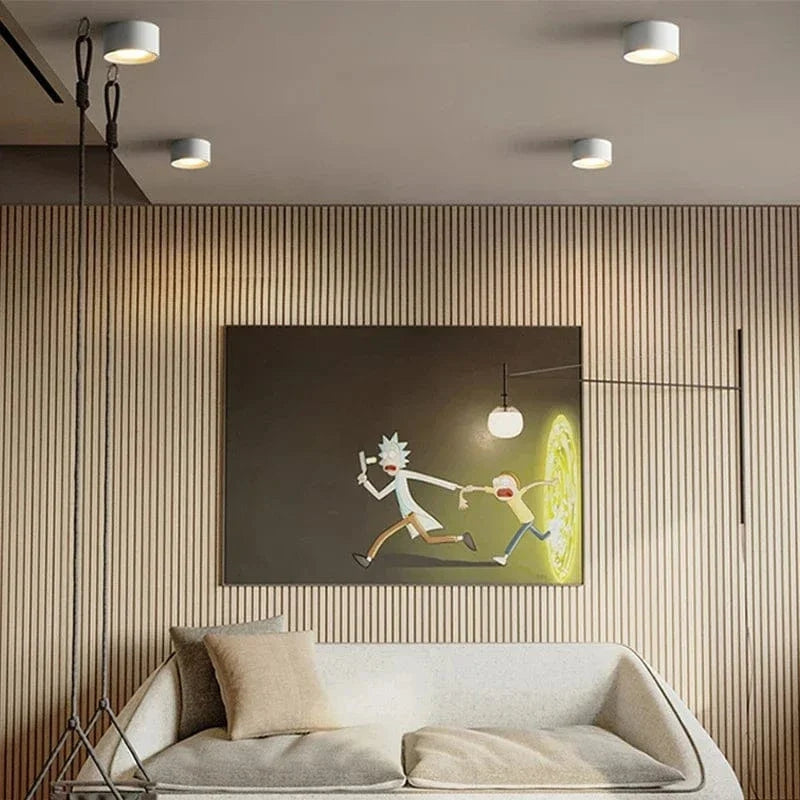 PlushGlow - Lampe de plafond LED encastrée moderne