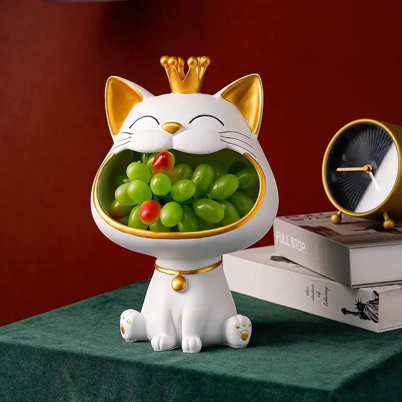 WhiskerVault - Boîte de rangement décorative pour chat