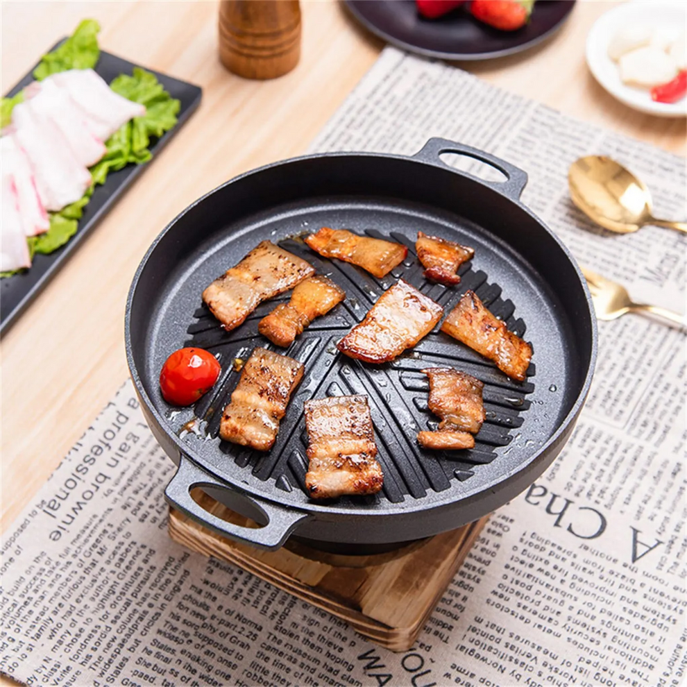 GrillMate - Barbecue portable avec base en bois