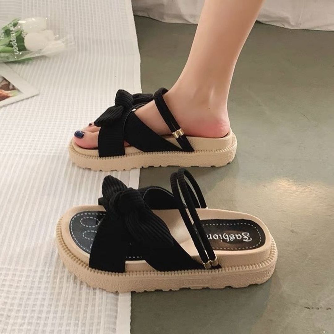 Ida – Sandales à plateforme à nœud pour un look d'été élégant