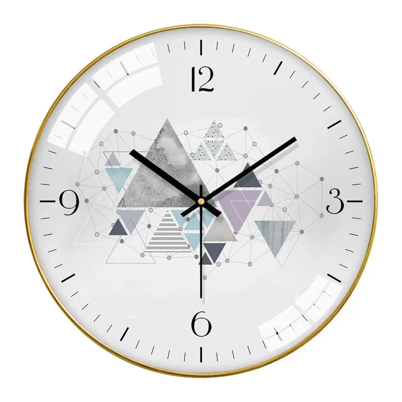 Montre murale silencieuse Skandora – Montre moderne minimaliste pour un intérieur nordique