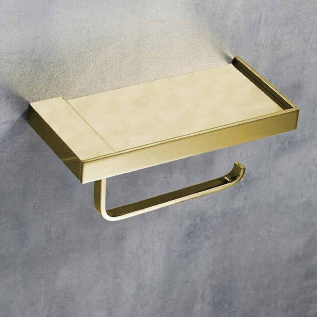 ShelfMate - Support à papier toilette et de rangement élégant