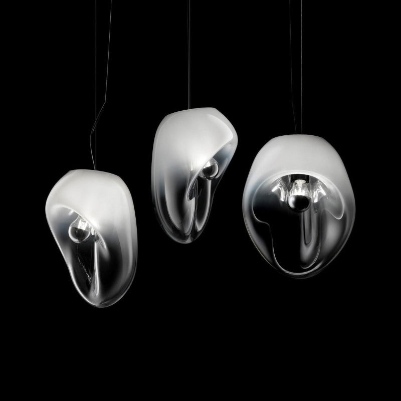 Dråbelux Élégante Lampe Pendante en Verre – Éclairage de Plafond Stylé avec Lumière Douce