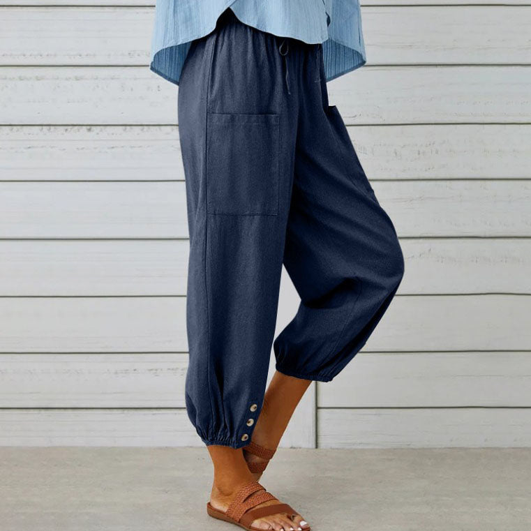 Martha- Pantalon à jambes larges