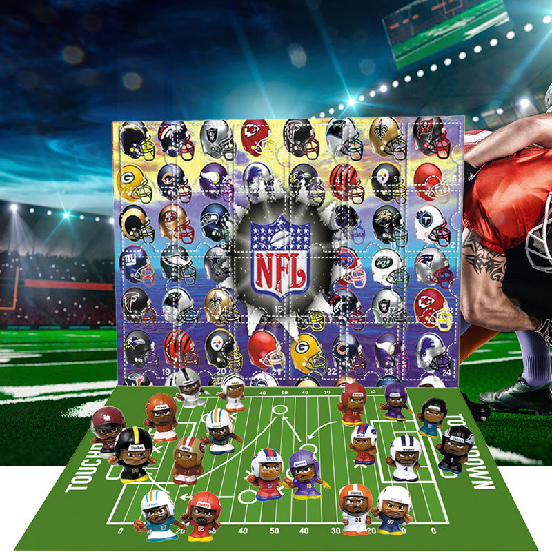 Calendrier de l'Avent NFL NY - celui avec 24 petites fenêtres