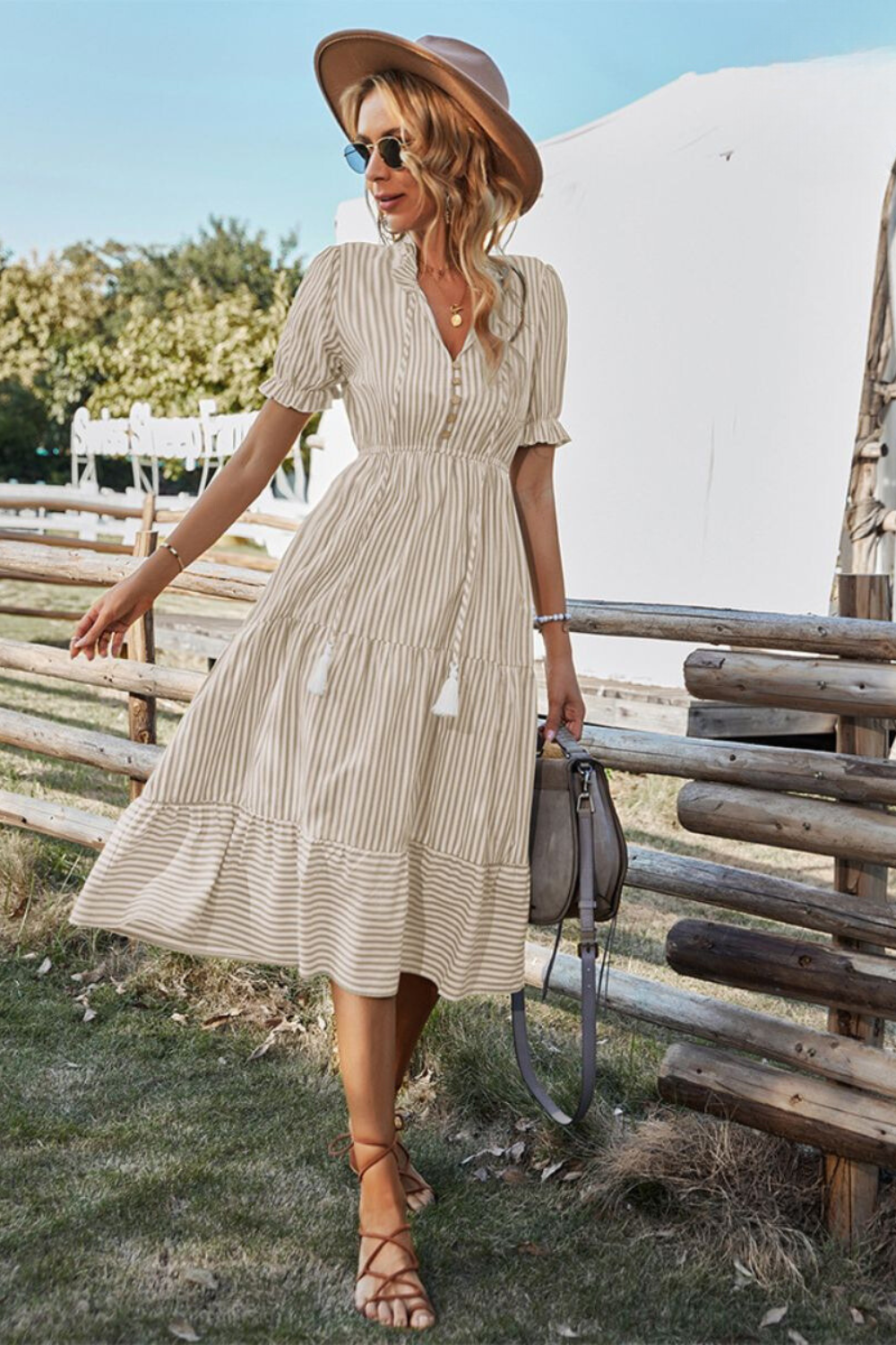 Robe d'été Freja - Robe Légère et Élégante pour Femmes