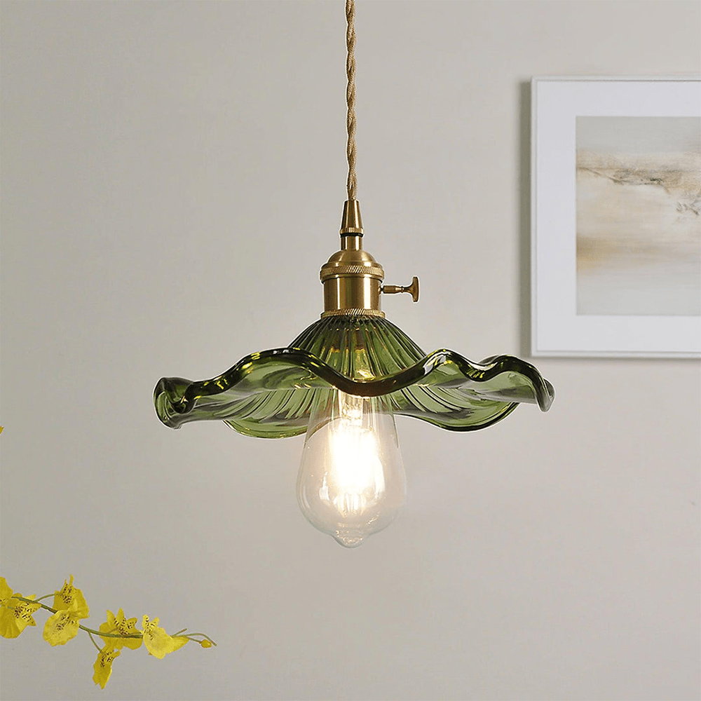 Lampe stylée à fleur d'hibiscus