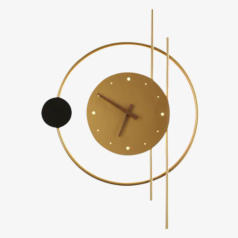GlowTime - Horloge murale LED moderne