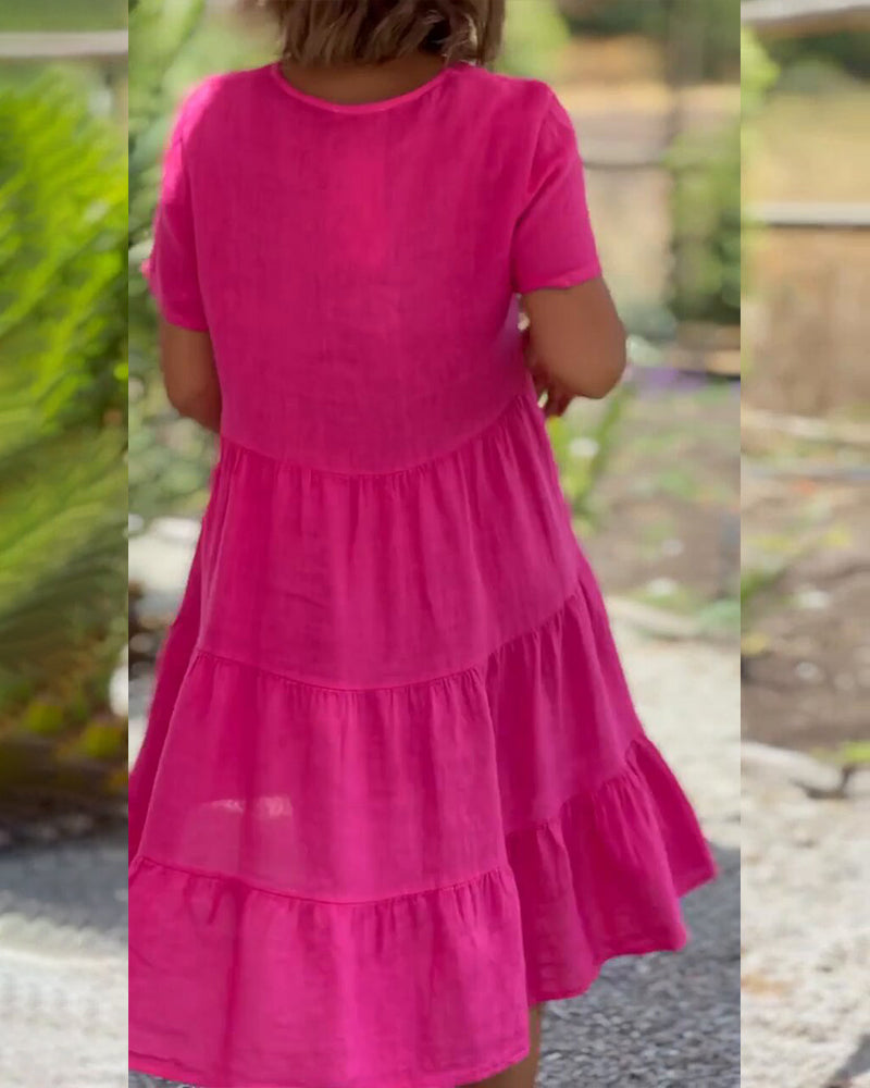 Robe chemise élégante Sofie pour femmes