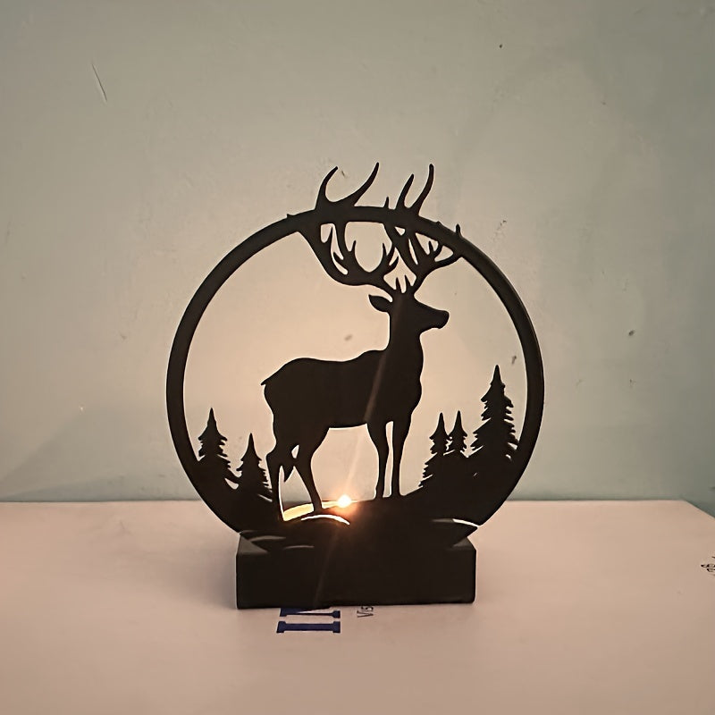 Deerglow - Porte-bougie pour décoration festive