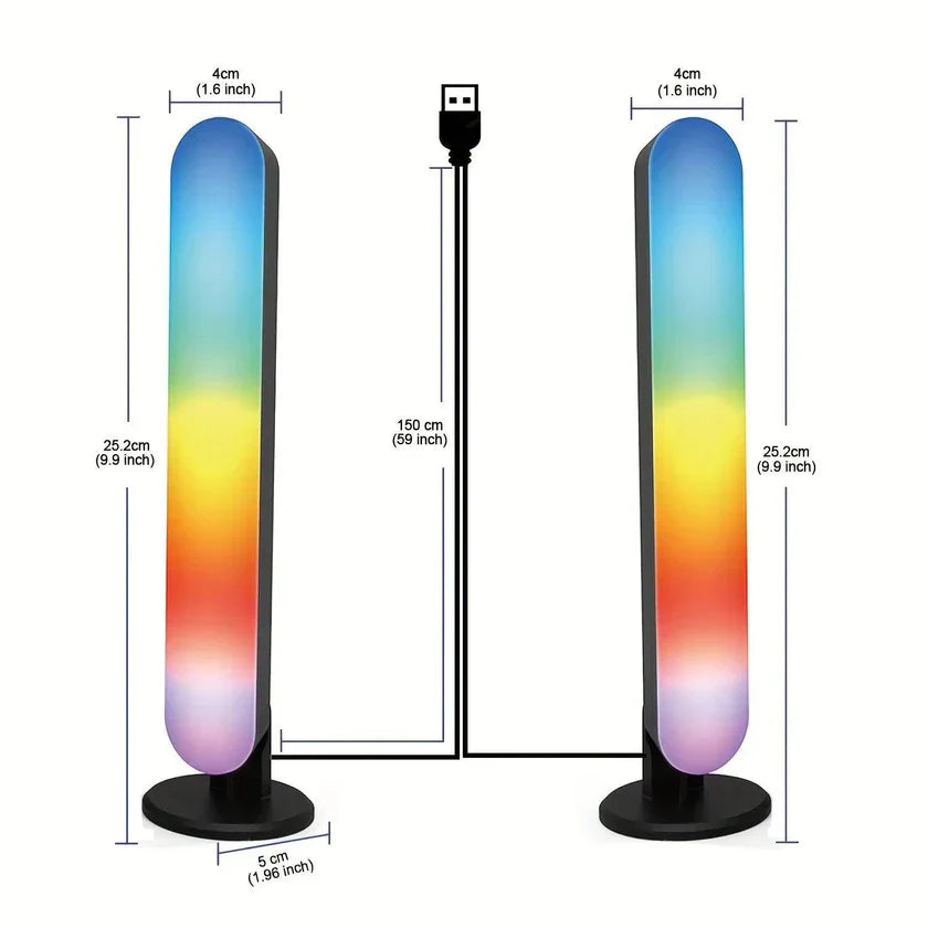 GlowMaster - Barres lumineuses LED RGB