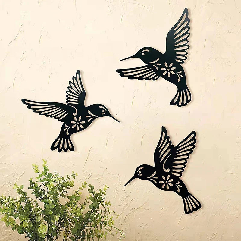 Nature'sFlight - Élégante sculpture murale de colibri