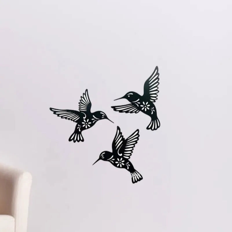 Nature'sFlight - Élégante sculpture murale de colibri