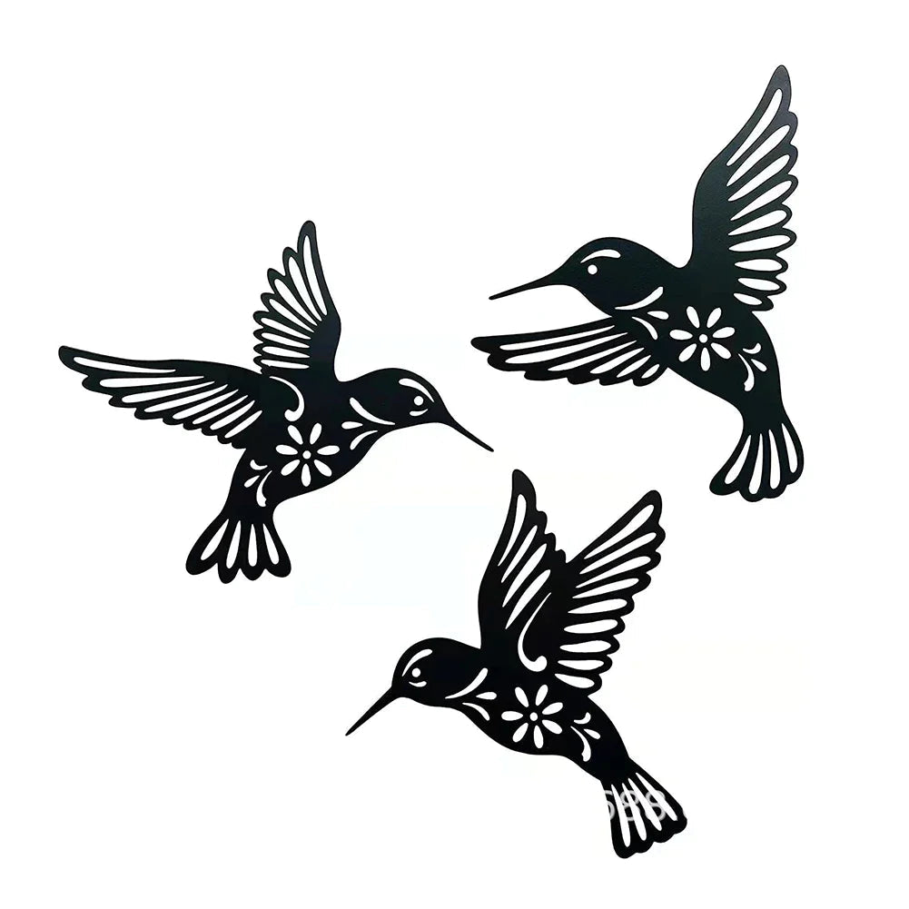 Nature'sFlight - Élégante sculpture murale de colibri