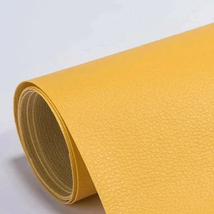 FixLeather - Patch de réparation auto-adhésif pour cuir