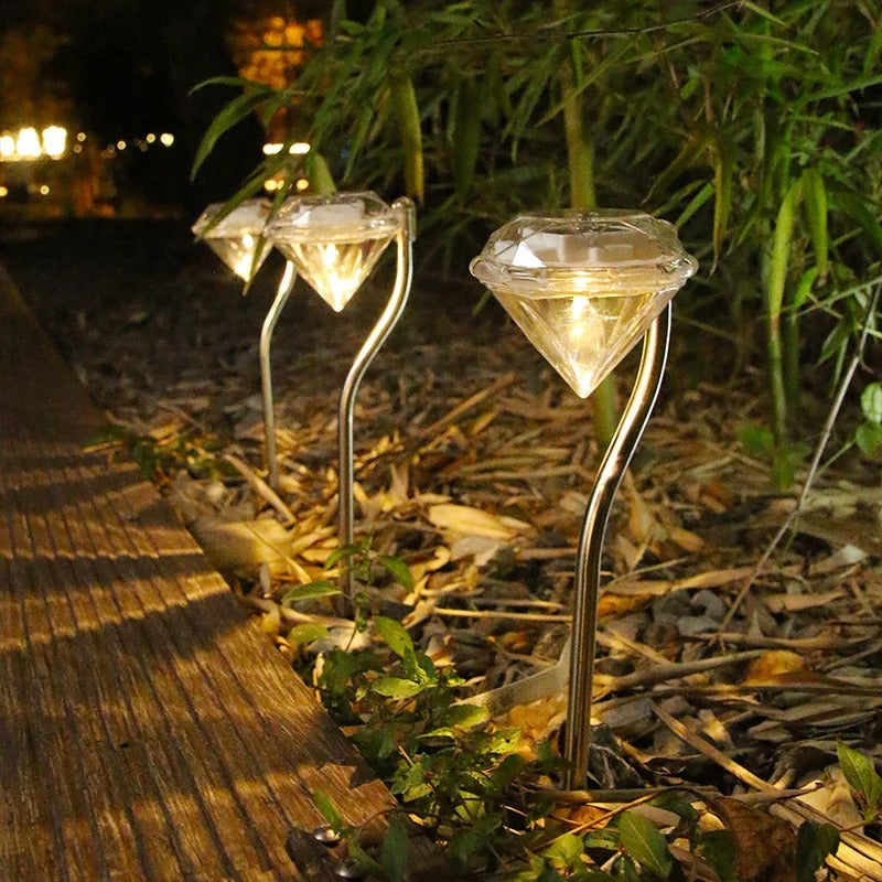 GleamStone - Lampes Diamants Solaires