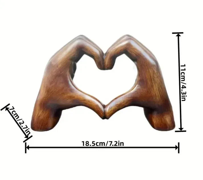 HeartGlow - Symbole fait main pour l'amour