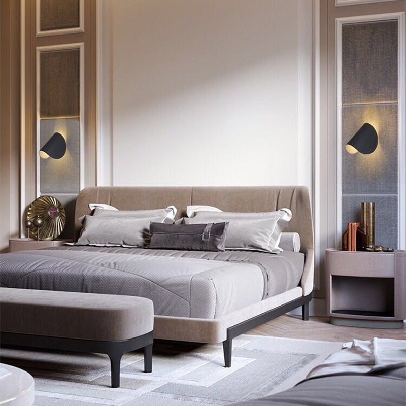 Luminaires muraux modernes en courbe