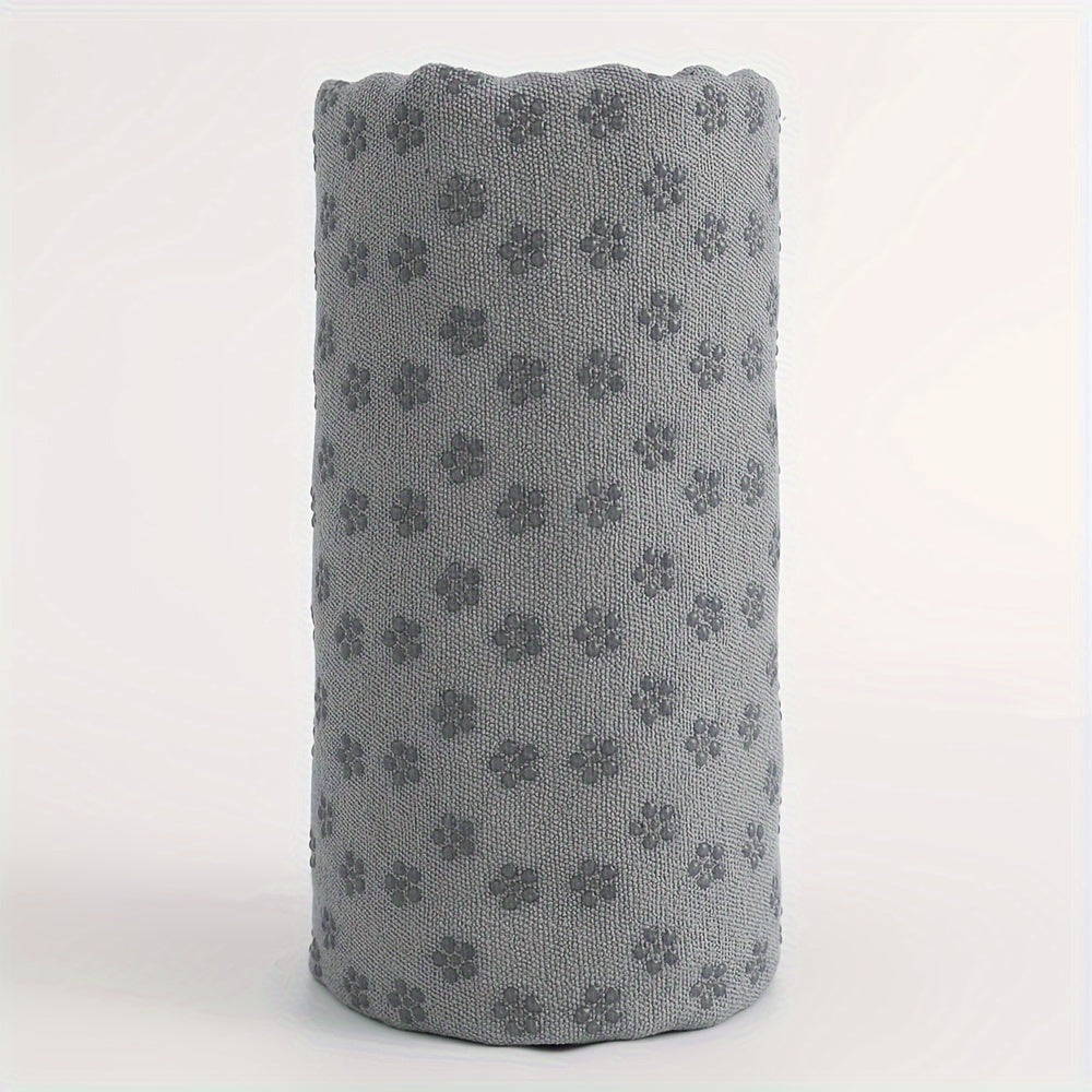 Tapis de yoga antidérapant - Pliable et lavable