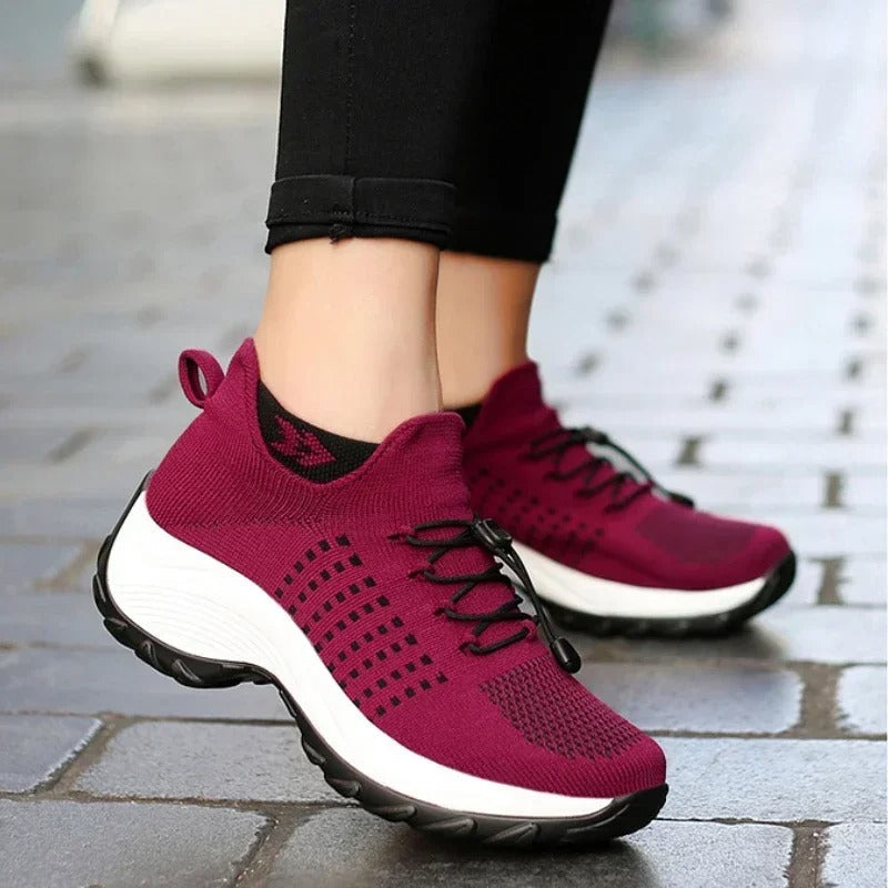 Veronica - Chaussures de course légères en tricot