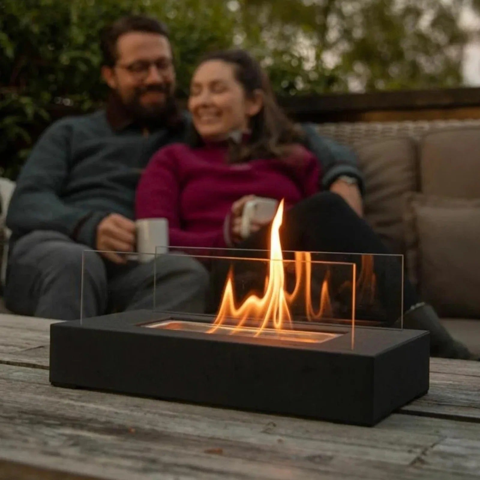 GlowMist - Cheminée de table de luxe