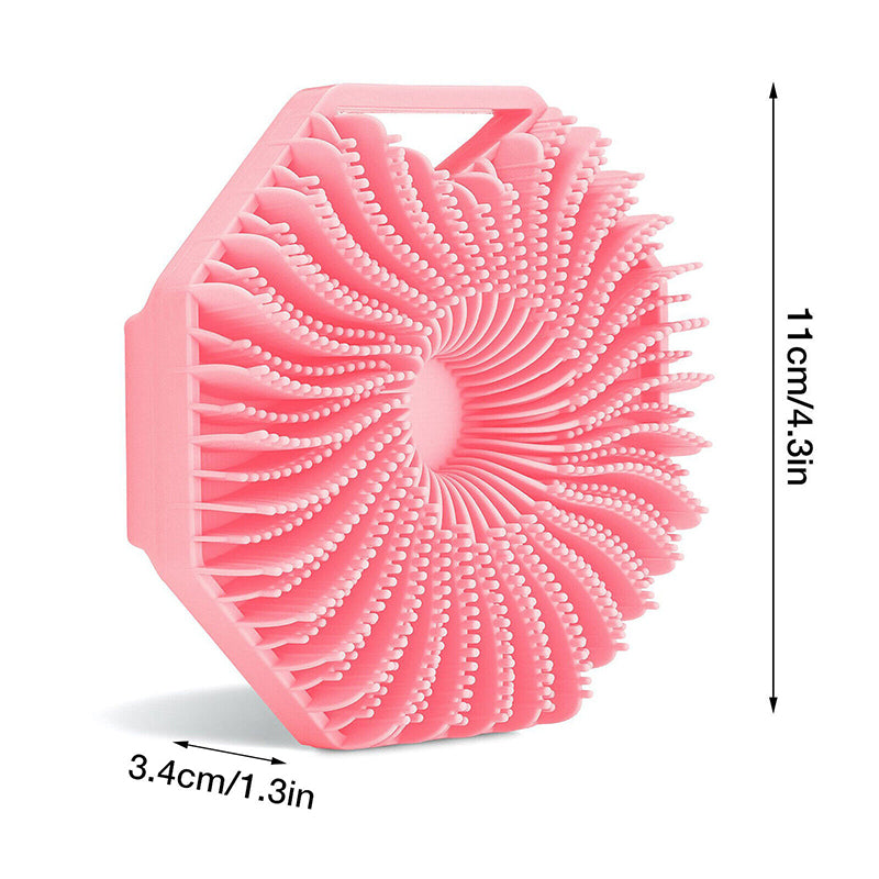 HexaScrub - Gant de bain en silicone moderne