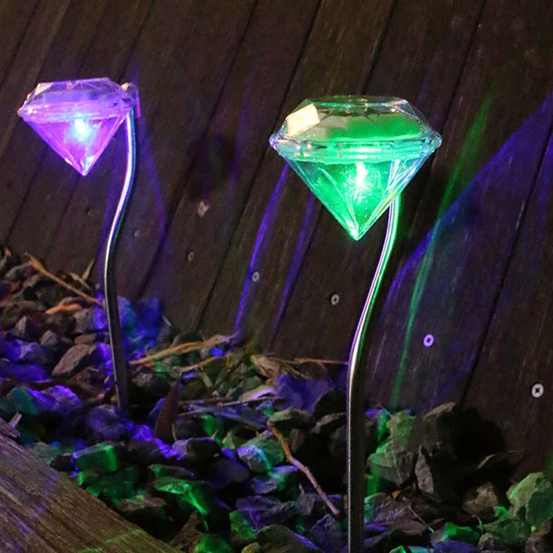 GleamStone - Lampes Diamants Solaires