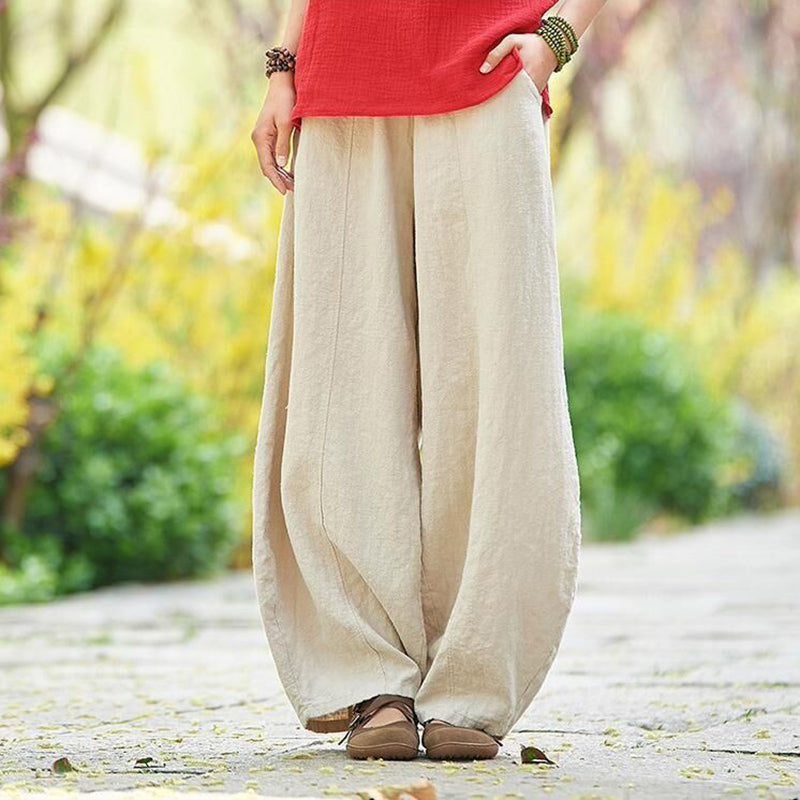Pantalon aéré pour femme