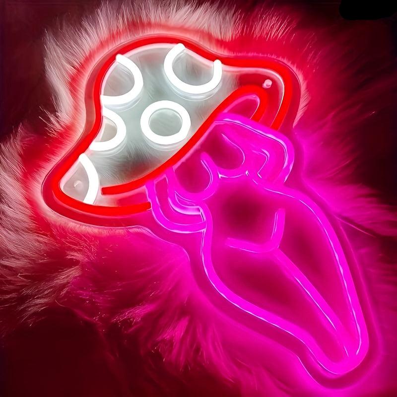 DreamGlow - Lampe champignon LED colorée