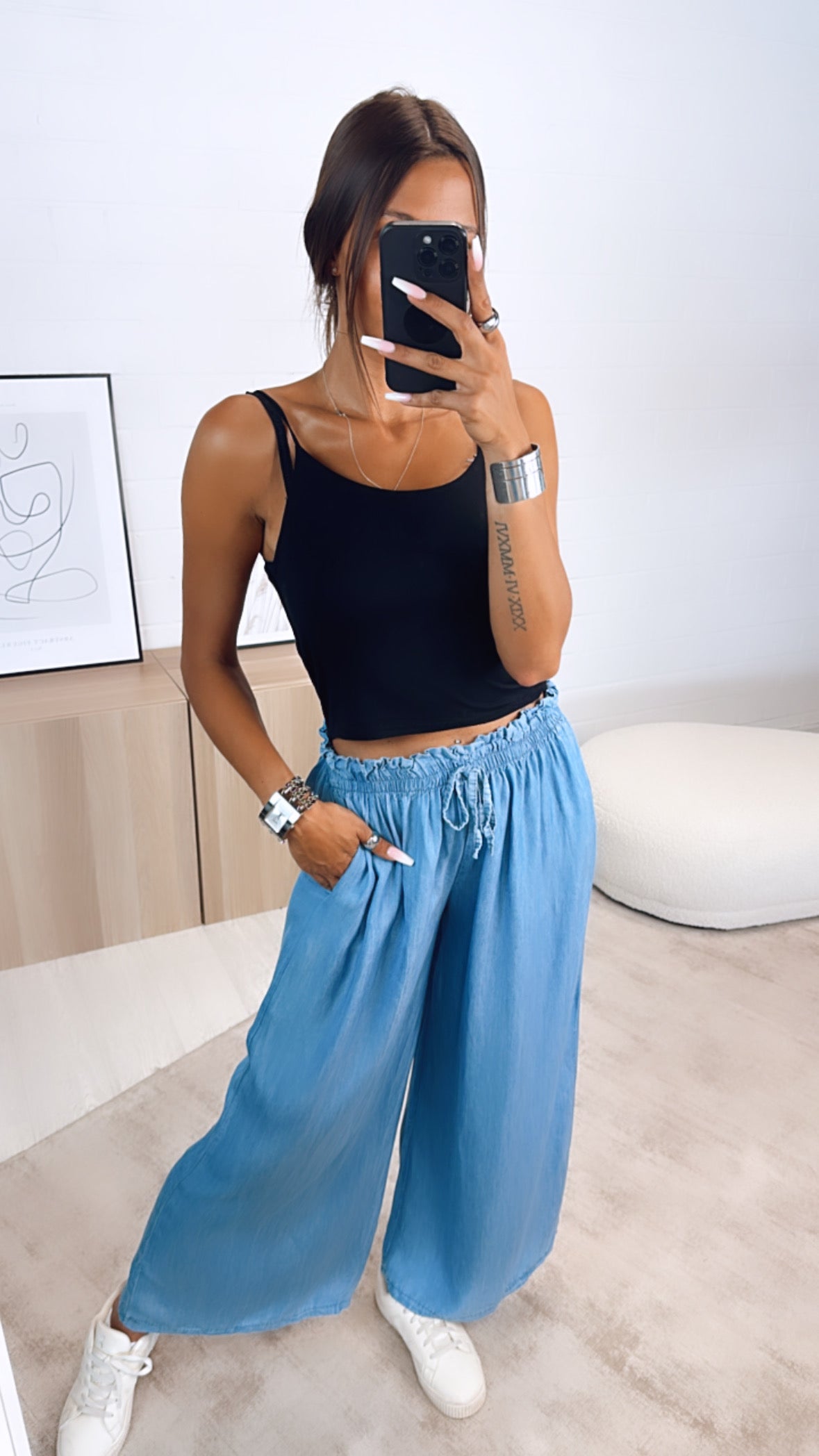 Rachel - Pantalon large et aéré
