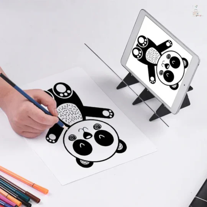 TraceView Tablette de Dessin Optique – Outil de Dessin Transparent pour l'Art