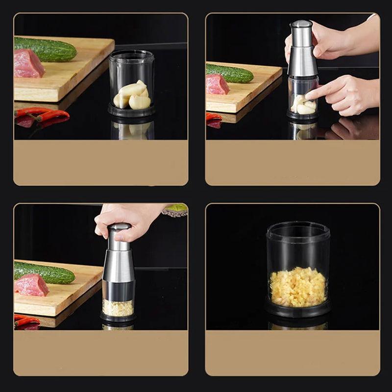 Presse-ail EasyCrush – Préparation rapide et propre en cuisine