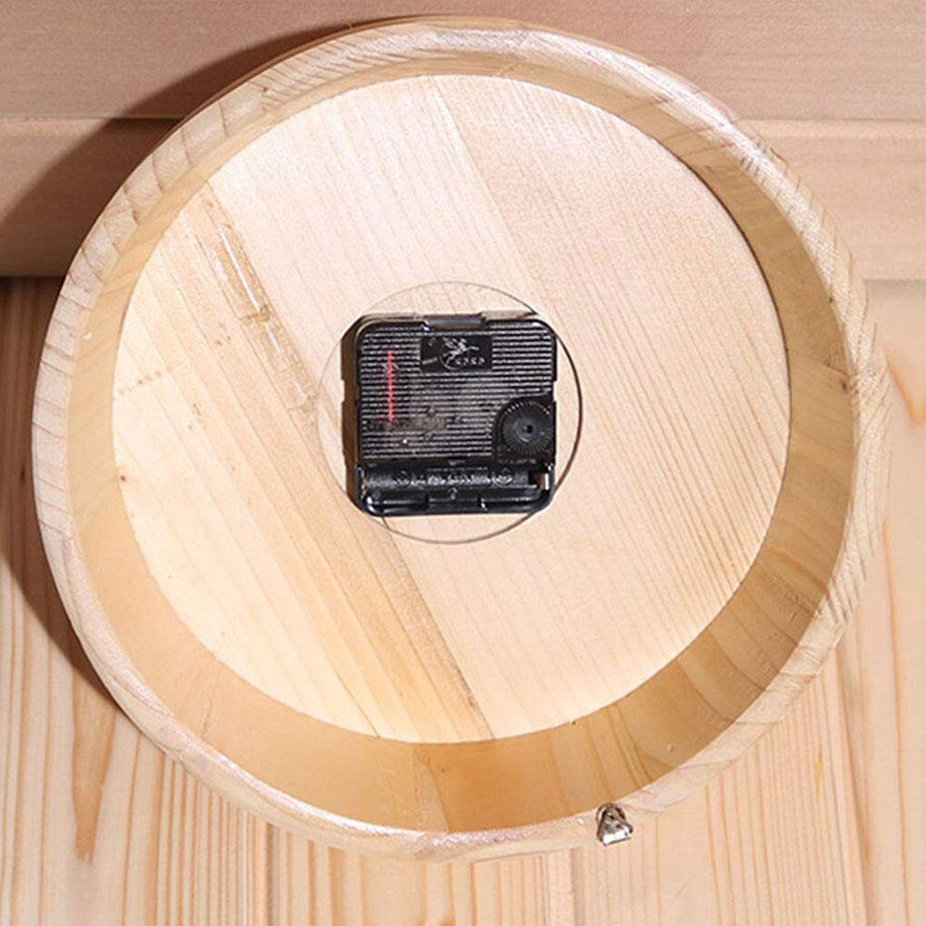 NordicHush - Horloge murale silencieuse en bois