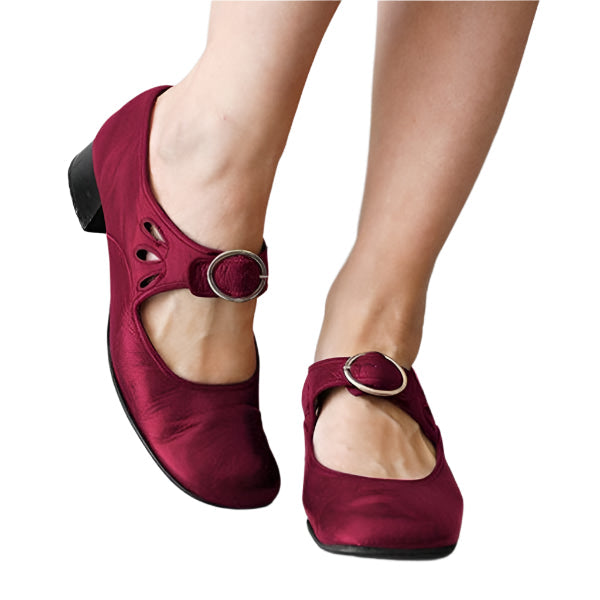 Carey - Chaussures chics avec boucle et petit talon