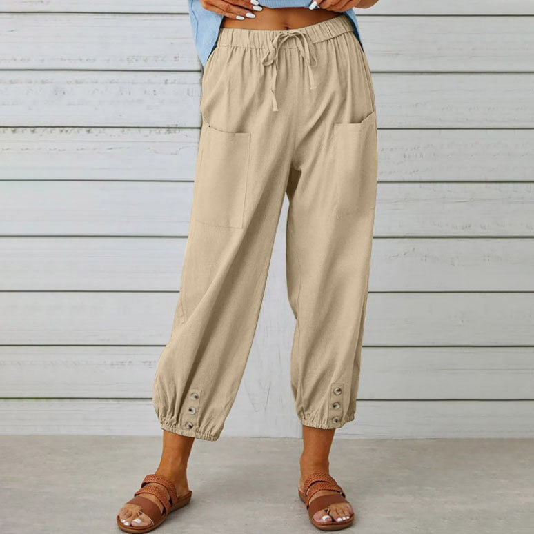 Martha- Pantalon à jambes larges