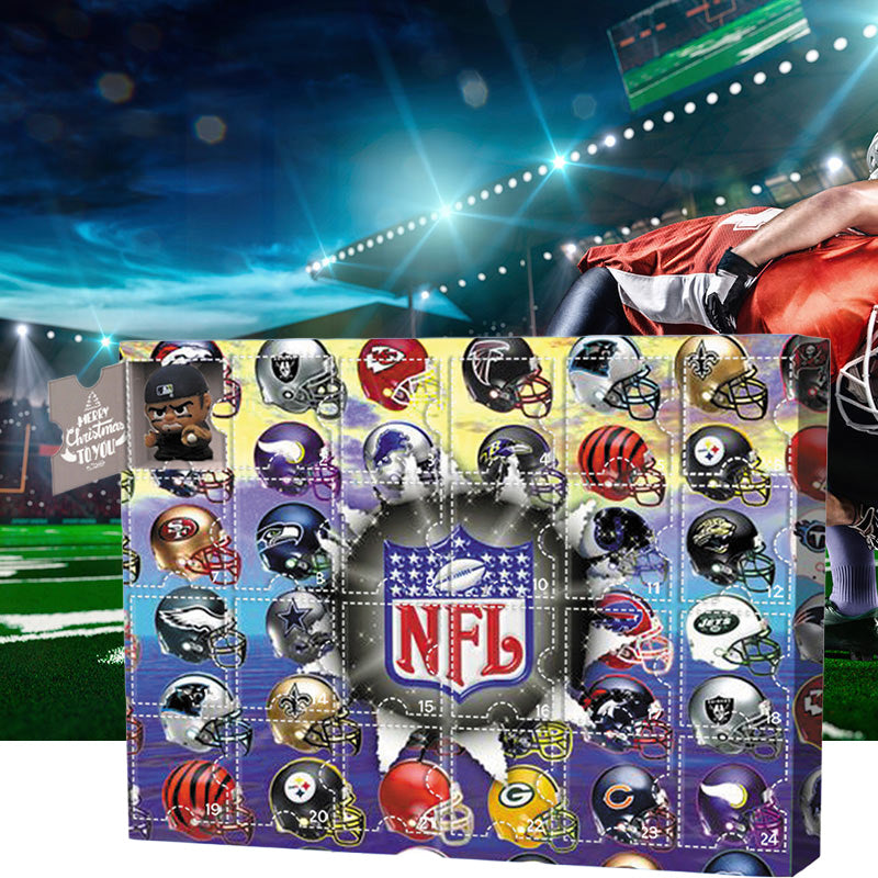 Calendrier de l'Avent NFL NY - celui avec 24 petites fenêtres