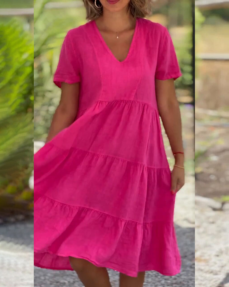 Robe chemise élégante Sofie pour femmes