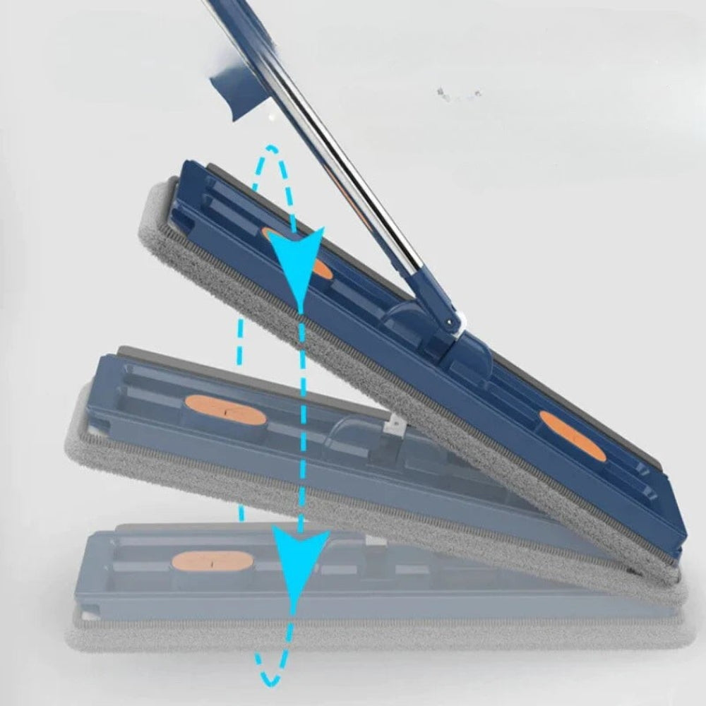 SwiftClean - Balai plat ergonomique et innovant pour un nettoyage efficace des sols