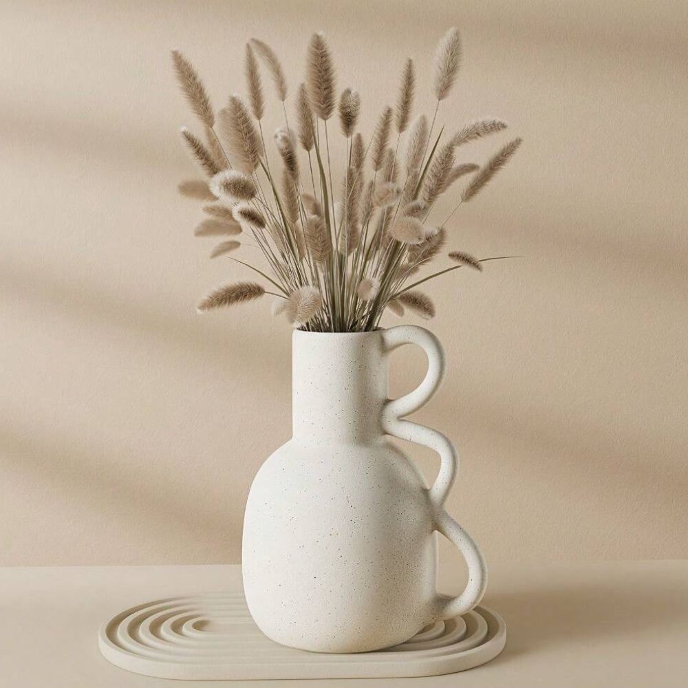 Vase en céramique Sculptura – Design sculptural élégant pour des intérieurs intemporels
