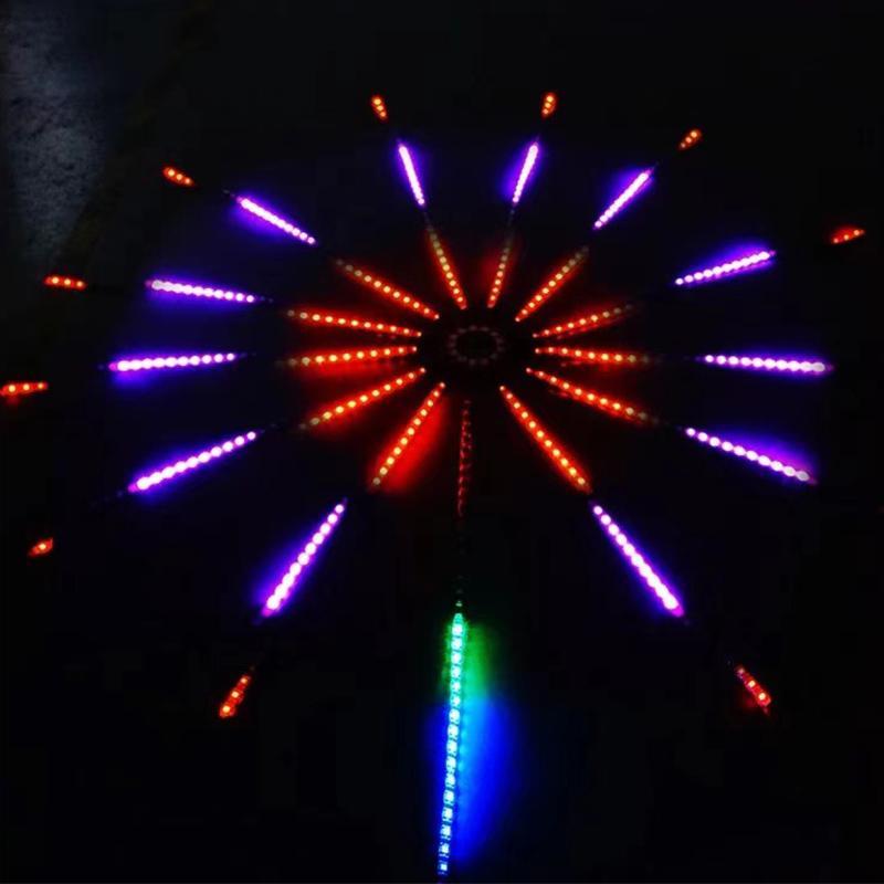 GlowArt Applique Murale Intelligente LED avec Télécommande et Options d'Éclairage DIY