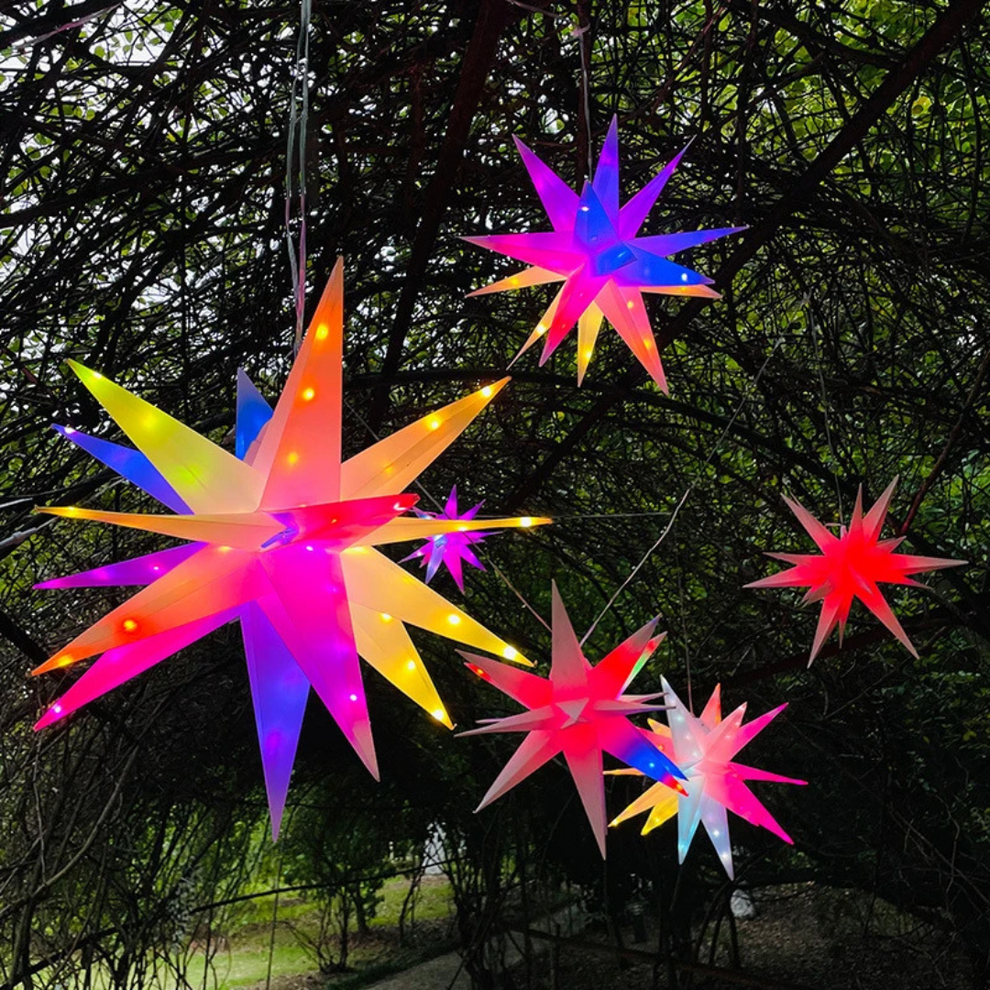 StarGlow - Lumière suspendue étoilée LED multicolore avec télécommande