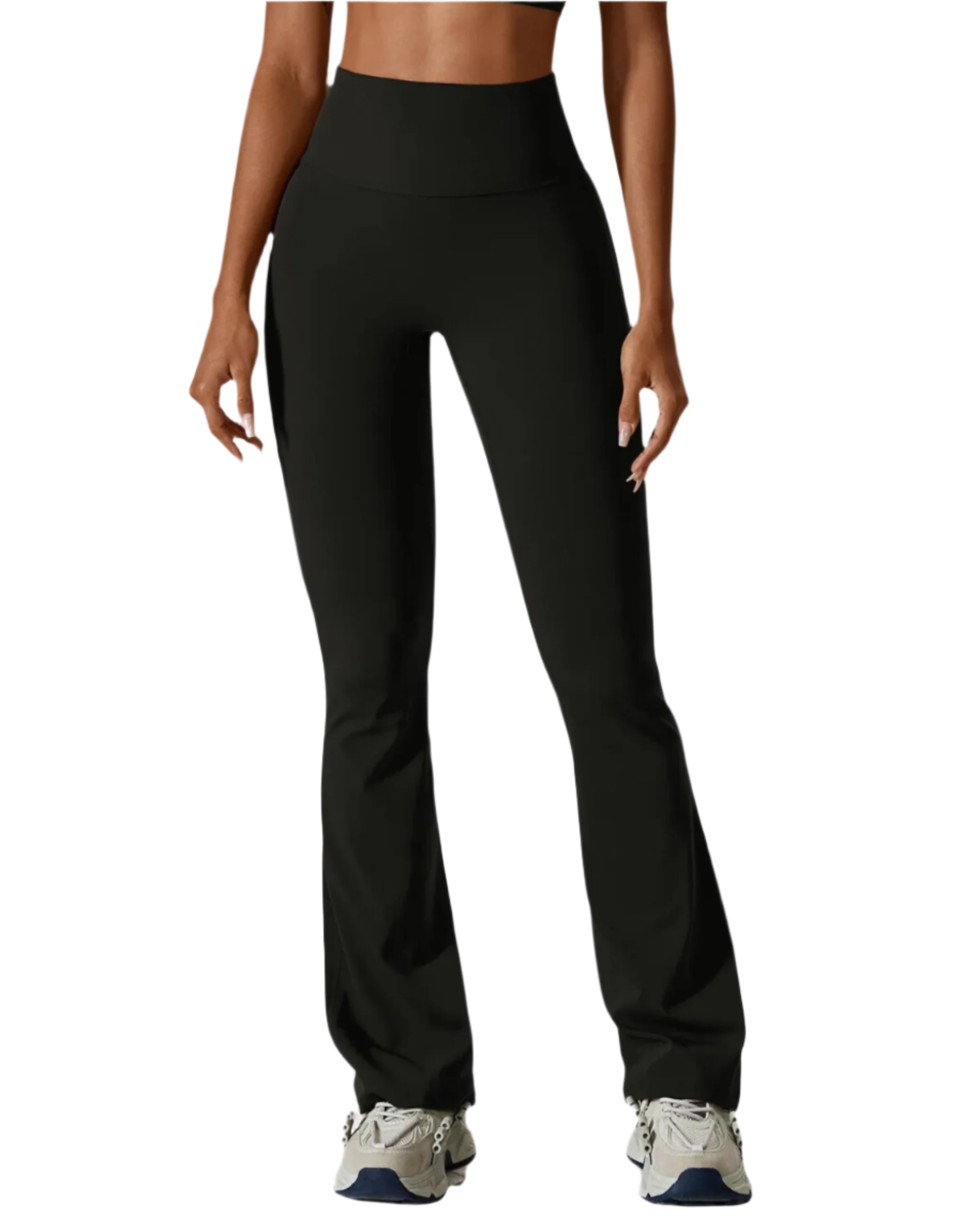 Selma - Legginges Taille Haute Confort avec Jambe Évasée pour Femmes